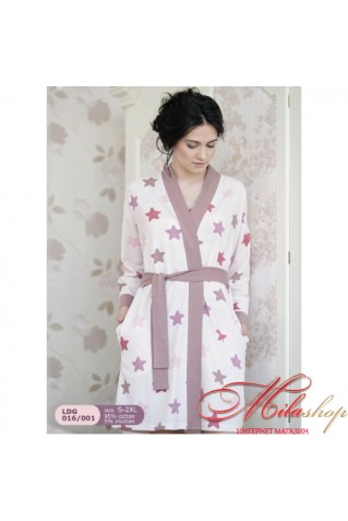 Элегантный халат Ellen LDG016/001